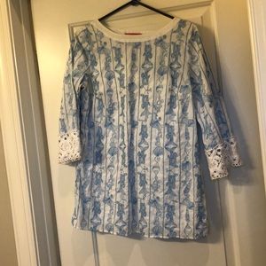 Lilly Pulitzer jubilee tunic size S